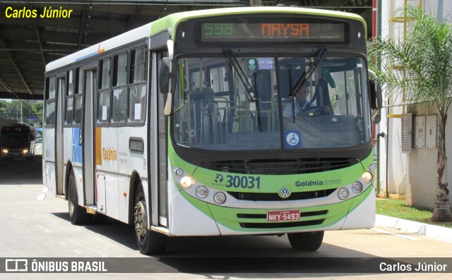 Viação Reunidas 30031 na cidade de Goiânia, Goiás, Brasil, por Carlos Júnior. Número da foto: #12184872.