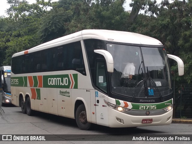 Empresa Gontijo de Transportes 21735 na cidade de São Paulo, São Paulo, Brasil, por André Lourenço de Freitas. Número da foto: #12184287.