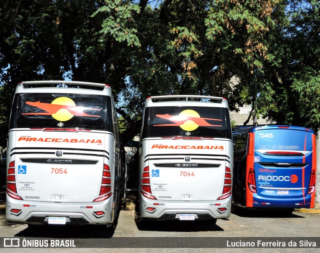 Viação Piracicabana 7054 na cidade de São Paulo, São Paulo, Brasil, por Luciano Ferreira da Silva. Número da foto: #12184315.