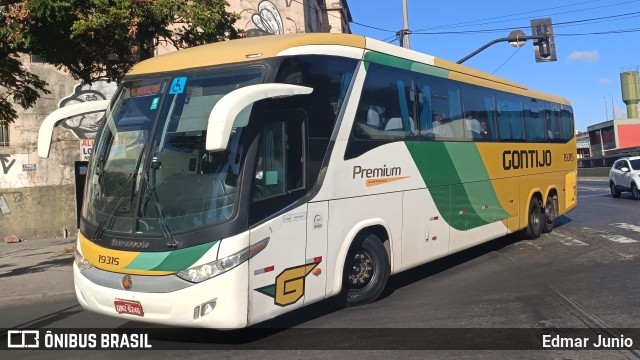Empresa Gontijo de Transportes 19315 na cidade de Belo Horizonte, Minas Gerais, Brasil, por Edmar Junio. Número da foto: #12183854.