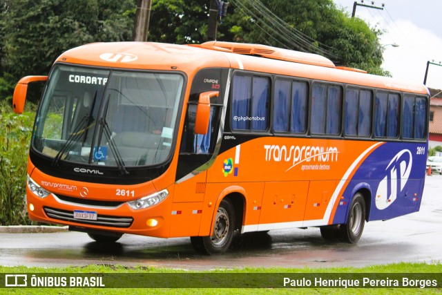 TransPremium 2611 na cidade de São Luís, Maranhão, Brasil, por Paulo Henrique Pereira Borges. Número da foto: #12183631.