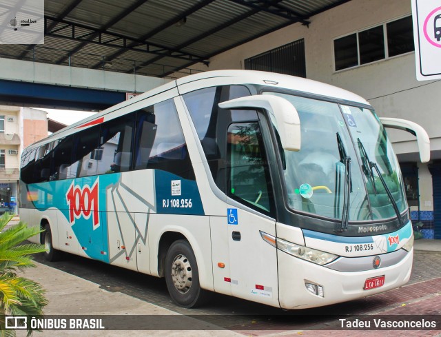 Auto Viação 1001 RJ 108.256 na cidade de São Fidélis, Rio de Janeiro, Brasil, por Tadeu Vasconcelos. Número da foto: #12183103.