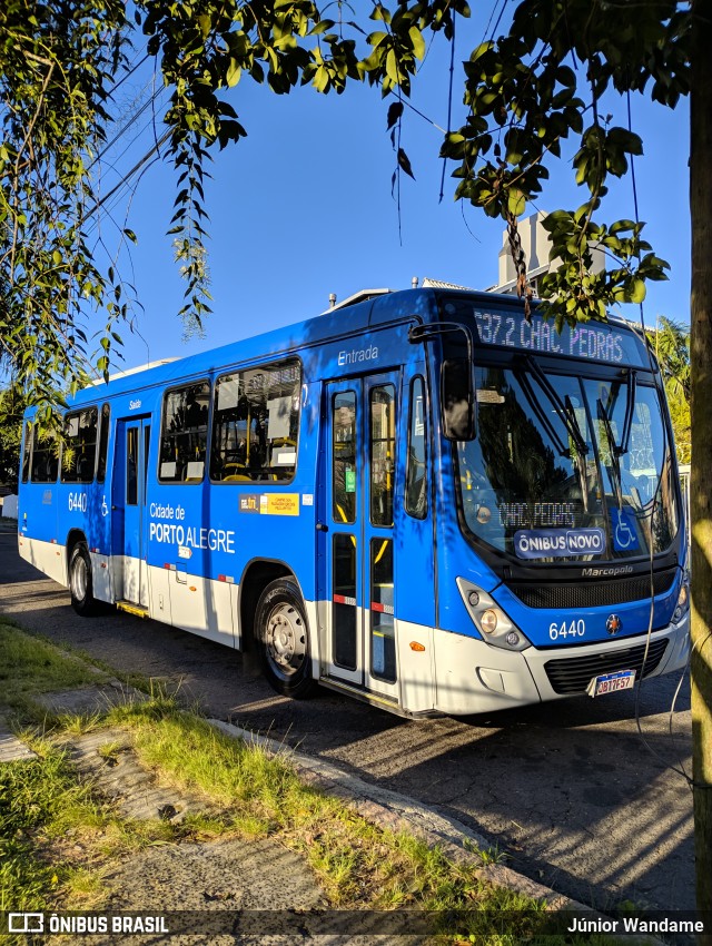 Nortran Transportes Coletivos 6440 na cidade de Porto Alegre, Rio Grande do Sul, Brasil, por Júnior Wandame. Número da foto: #12183306.