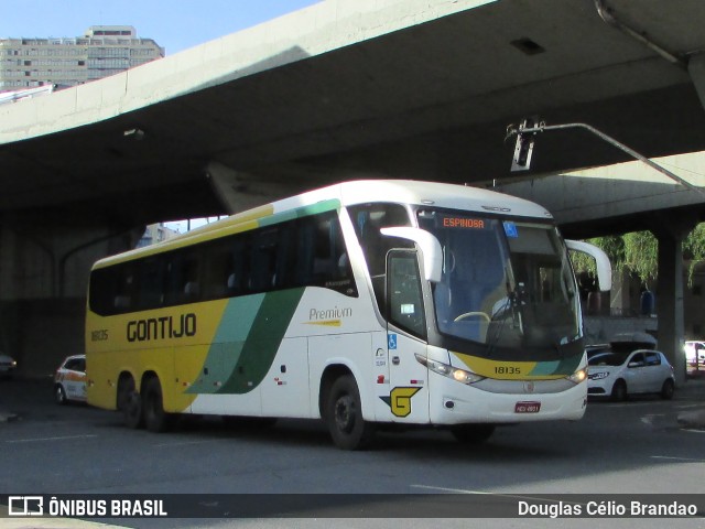 Empresa Gontijo de Transportes 18135 na cidade de Belo Horizonte, Minas Gerais, Brasil, por Douglas Célio Brandao. Número da foto: #12184598.