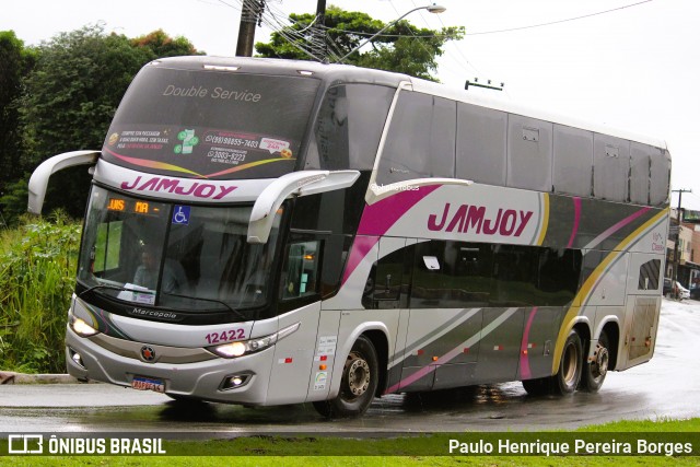 Viação Jam Joy 12422 na cidade de São Luís, Maranhão, Brasil, por Paulo Henrique Pereira Borges. Número da foto: #12183617.