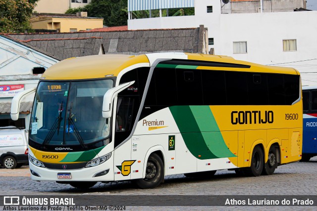 Empresa Gontijo de Transportes 19600 na cidade de Teófilo Otoni, Minas Gerais, Brasil, por Athos Lauriano do Prado. Número da foto: #12184714.