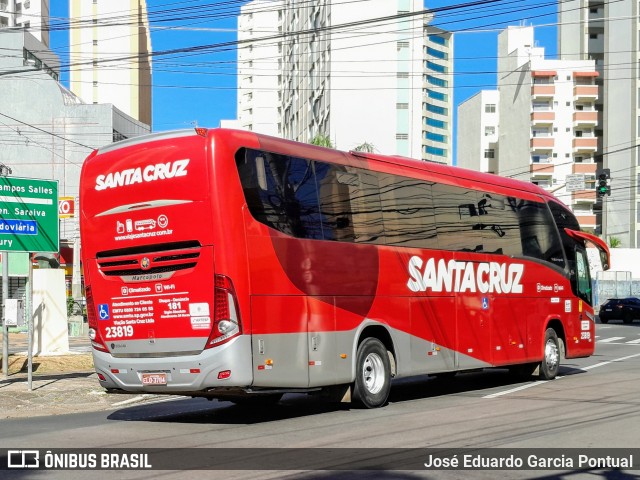 Viação Santa Cruz 23819 na cidade de Campinas, São Paulo, Brasil, por José Eduardo Garcia Pontual. Número da foto: #12184097.
