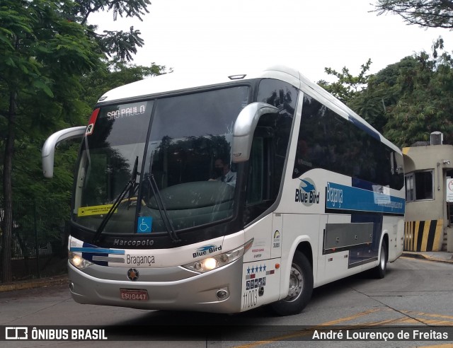 Auto Viação Bragança 11.003 na cidade de São Paulo, São Paulo, Brasil, por André Lourenço de Freitas. Número da foto: #12184246.