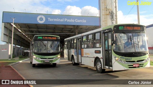 Rápido Araguaia 50687 na cidade de Goiânia, Goiás, Brasil, por Carlos Júnior. Número da foto: #12184876.