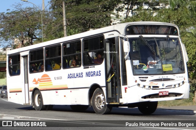 Viação Agulhas Negras RJ 169.029 na cidade de Volta Redonda, Rio de Janeiro, Brasil, por Paulo Henrique Pereira Borges. Número da foto: #12183606.