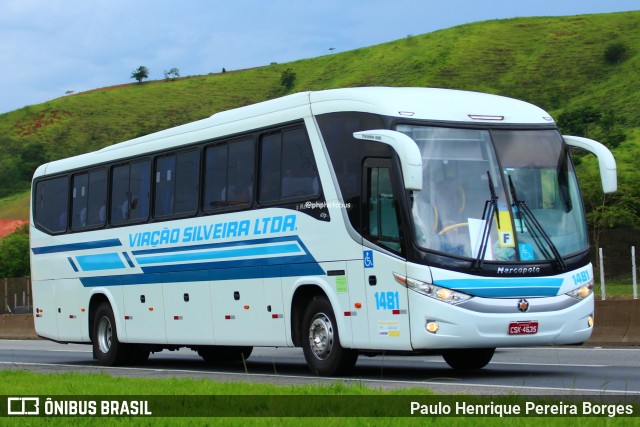 Viação Silveira 1481 na cidade de Aparecida, São Paulo, Brasil, por Paulo Henrique Pereira Borges. Número da foto: #12184565.