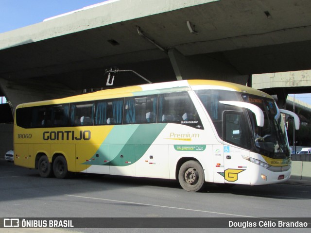 Empresa Gontijo de Transportes 18060 na cidade de Belo Horizonte, Minas Gerais, Brasil, por Douglas Célio Brandao. Número da foto: #12184615.