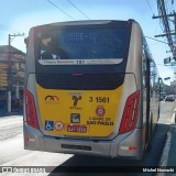 Viação Metrópole Paulista - Zona Leste 3 1561 na cidade de São Paulo, São Paulo, Brasil, por Michel Nowacki. Número da foto: #:id.