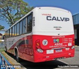 Viação Calvip 4950 na cidade de Sorocaba, São Paulo, Brasil, por Flavio Alberto Fernandes. Número da foto: #:id.