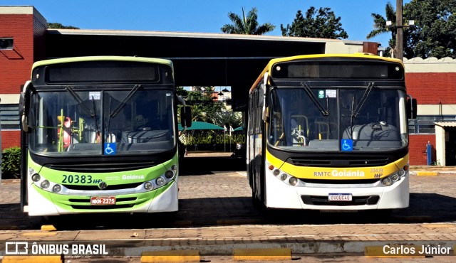HP Transportes Coletivos 20383 na cidade de Goiânia, Goiás, Brasil, por Carlos Júnior. Número da foto: #12143286.