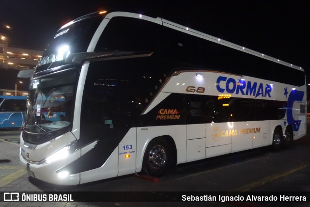 Cormar Bus 153 na cidade de La Serena, Elqui, Coquimbo, Chile, por Sebastián Ignacio Alvarado Herrera. Número da foto: #12143503.