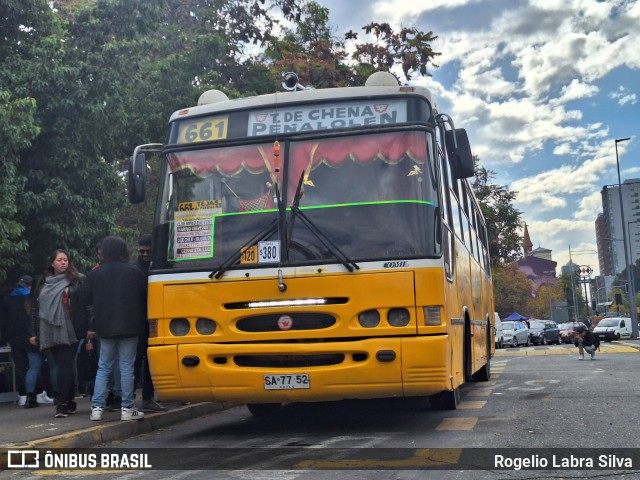Ônibus Particulares CIRUELA CON LECHE na cidade de Quinta Normal, Santiago, Metropolitana de Santiago, Chile, por Rogelio Labra Silva. Número da foto: #12142351.