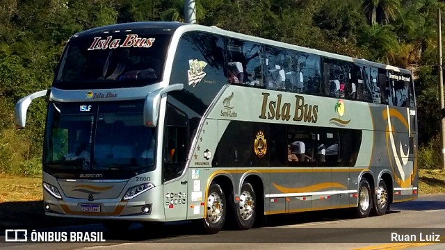 Isla Bus Transportes 2600 na cidade de Santa Luzia, Minas Gerais, Brasil, por Ruan Luiz. Número da foto: #12142494.