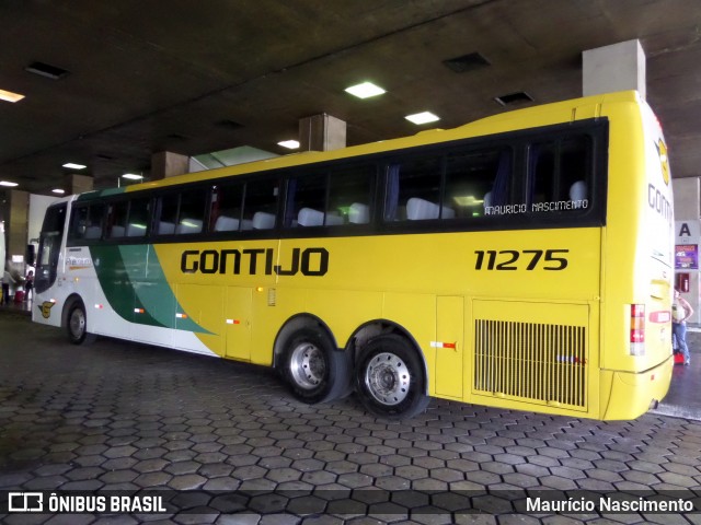 Empresa Gontijo de Transportes 11275 na cidade de Belo Horizonte, Minas Gerais, Brasil, por Maurício Nascimento. Número da foto: #12144258.