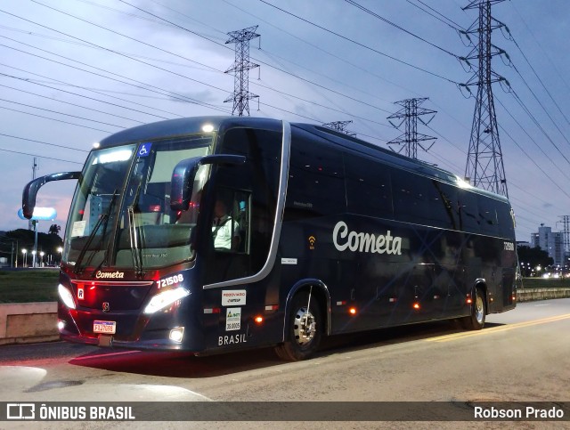 Viação Cometa 721508 na cidade de São José dos Campos, São Paulo, Brasil, por Robson Prado. Número da foto: #12142639.