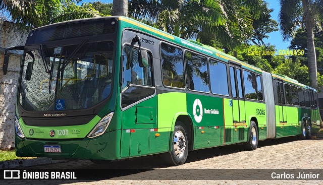 Metrobus 1201 na cidade de Goiânia, Goiás, Brasil, por Carlos Júnior. Número da foto: #12143359.