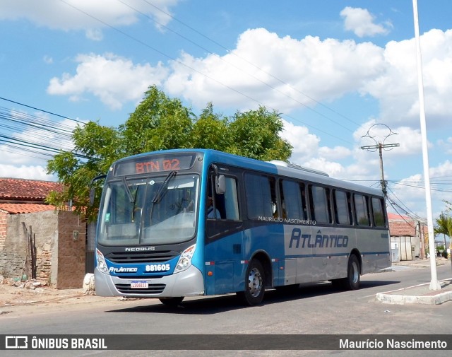 ATT - Atlântico Transportes e Turismo 881605 na cidade de Paulo Afonso, Bahia, Brasil, por Maurício Nascimento. Número da foto: #12142580.