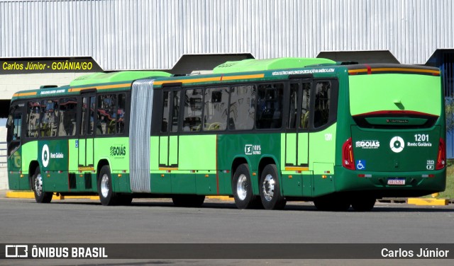 Metrobus 1201 na cidade de Goiânia, Goiás, Brasil, por Carlos Júnior. Número da foto: #12143350.