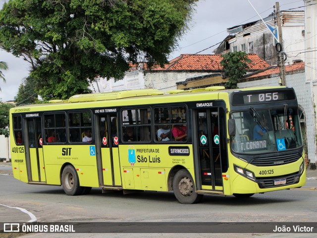 Viação Primor 400.125 na cidade de São Luís, Maranhão, Brasil, por João Victor. Número da foto: #12144149.