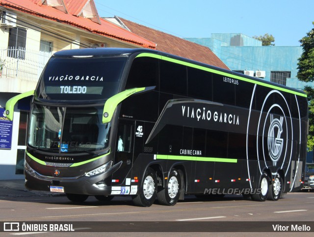 Viação Garcia 88089 na cidade de Toledo, Paraná, Brasil, por Vitor Mello. Número da foto: #12143760.