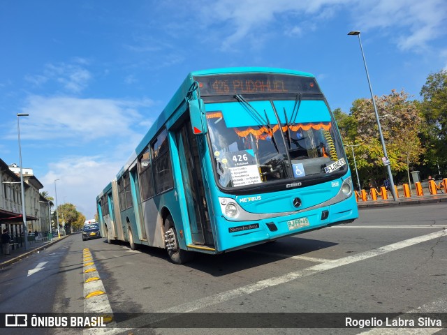 Metbus 0428 na cidade de Quinta Normal, Santiago, Metropolitana de Santiago, Chile, por Rogelio Labra Silva. Número da foto: #12142334.