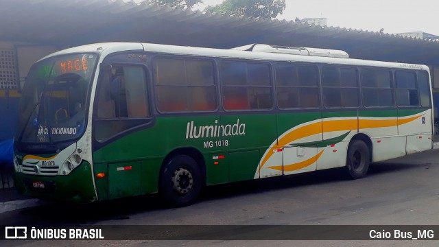 Transporte e Turismo Iluminada MG 1.078 na cidade de Magé, Rio de Janeiro, Brasil, por Caio Bus_MG. Número da foto: #12141942.