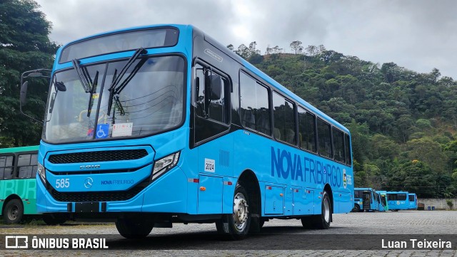 FAOL - Friburgo Auto Ônibus 585 na cidade de Nova Friburgo, Rio de Janeiro, Brasil, por Luan Teixeira. Número da foto: #12142433.
