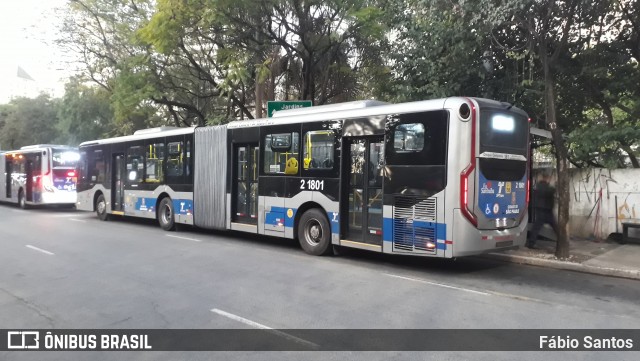 Sambaíba Transportes Urbanos 2 1801 na cidade de São Paulo, São Paulo, Brasil, por Fábio Santos. Número da foto: #12142642.