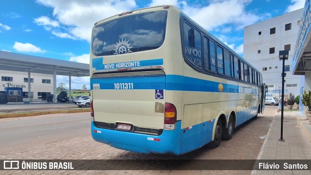 Viação Novo Horizonte 1011311 na cidade de Barra da Estiva, Bahia, Brasil, por Flávio  Santos. Número da foto: #12142276.