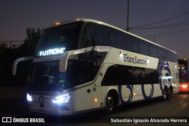 TranSantin SHYY92 na cidade de Santiago, Santiago, Metropolitana de Santiago, Chile, por Sebastián Ignacio Alvarado Herrera. Número da foto: #12143442.
