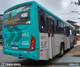 VSFL - Viação São Francisco 483 na cidade de Juiz de Fora, Minas Gerais, Brasil, por Nathan 630. Número da foto: #:id.