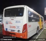 Viação Piracicabana Praia Grande 3109 na cidade de Praia Grande, São Paulo, Brasil, por Guilherme Silva. Número da foto: #12142406.