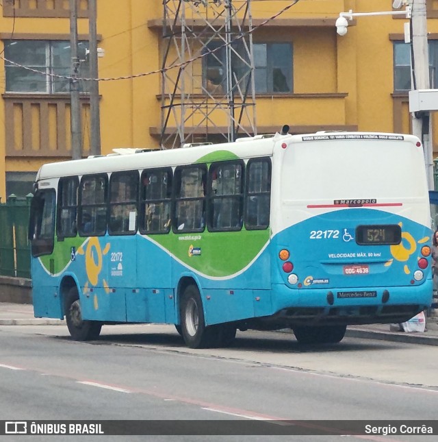 Nova Transporte 22172 na cidade de Vitória, Espírito Santo, Brasil, por Sergio Corrêa. Número da foto: #12185483.