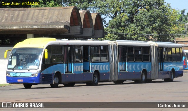 Metrobus 1007 na cidade de Goiânia, Goiás, Brasil, por Carlos Júnior. Número da foto: #12184937.