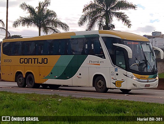 Empresa Gontijo de Transportes 18130 na cidade de Betim, Minas Gerais, Brasil, por Hariel BR-381. Número da foto: #12186581.