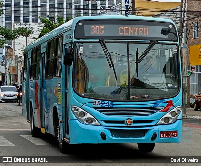 Rota Sol > Vega Transporte Urbano 35245 na cidade de Fortaleza, Ceará, Brasil, por Davi Oliveira. Número da foto: #12184984.