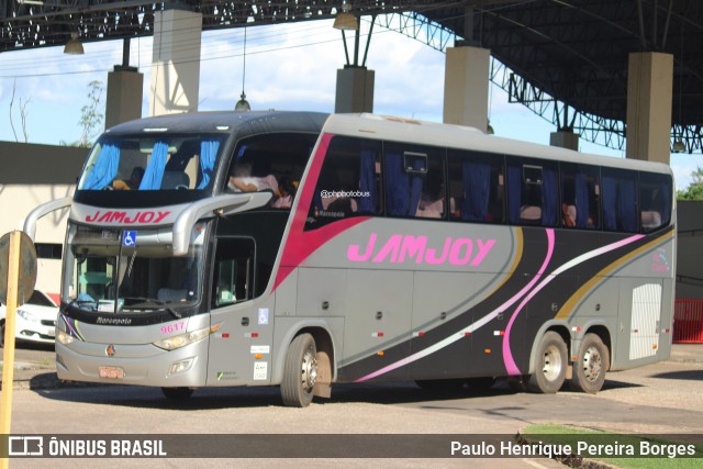 Viação Jam Joy 9617 na cidade de Imperatriz, Maranhão, Brasil, por Paulo Henrique Pereira Borges. Número da foto: #12186799.