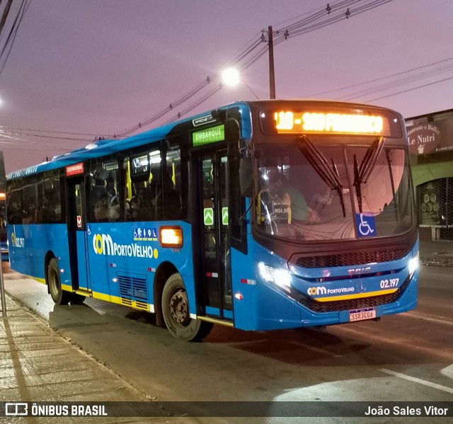 JTP Transportes - COM Porto Velho 02.197 na cidade de Porto Velho, Rondônia, Brasil, por João Sales Vitor. Número da foto: #12185065.