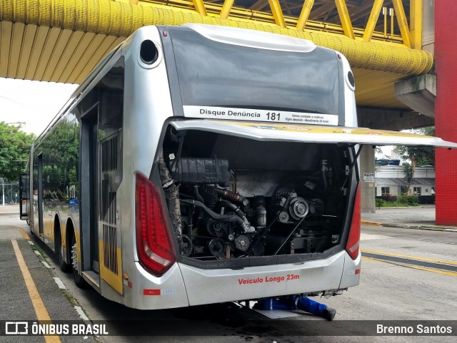 Viação Metrópole Paulista - Zona Leste 3 1170 na cidade de São Paulo, São Paulo, Brasil, por Brenno Santos. Número da foto: #12185435.