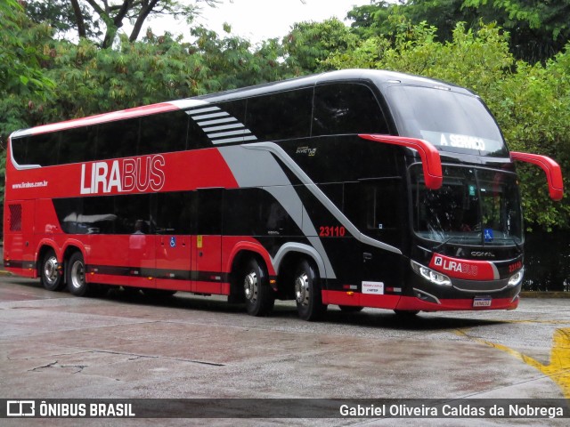 Lirabus 23110 na cidade de São Paulo, São Paulo, Brasil, por Gabriel Oliveira Caldas da Nobrega. Número da foto: #12185197.