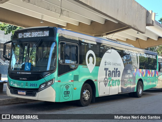 VIPE - Viação Padre Eustáquio 2053 na cidade de São Caetano do Sul, São Paulo, Brasil, por Matheus Neri dos Santos. Número da foto: #12185613.