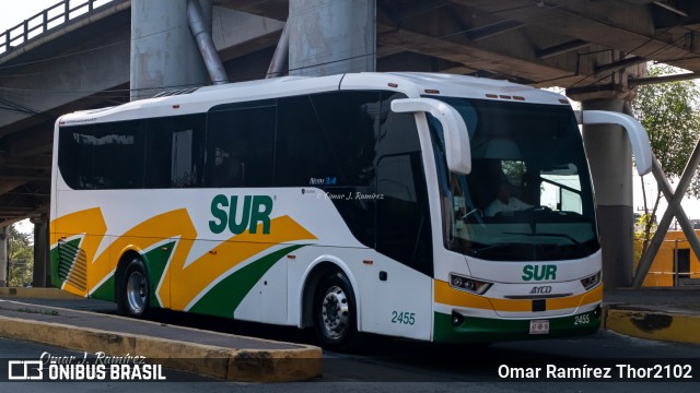 Autobuses Sur 2455 na cidade de Venustiano Carranza, Ciudad de México, México, por Omar Ramírez Thor2102. Número da foto: #12184976.