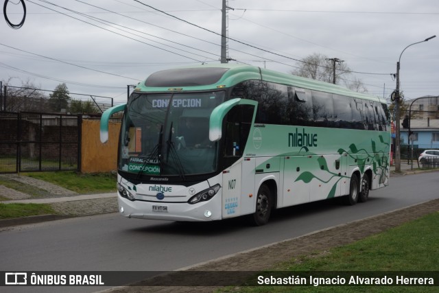 Buses Nilahue N07 na cidade de Chillán, Ñuble, Bío-Bío, Chile, por Sebastián Ignacio Alvarado Herrera. Número da foto: #12187058.