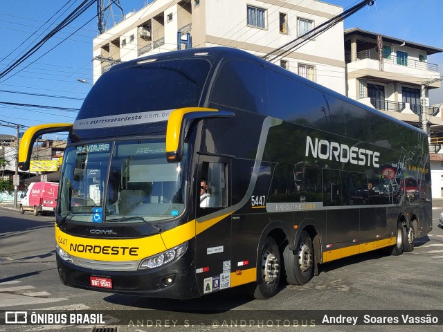 Expresso Nordeste 5447 na cidade de Balneário Camboriú, Santa Catarina, Brasil, por Andrey  Soares Vassão. Número da foto: #12185281.