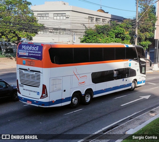 Expresso União 20035 na cidade de Vitória, Espírito Santo, Brasil, por Sergio Corrêa. Número da foto: #12185484.